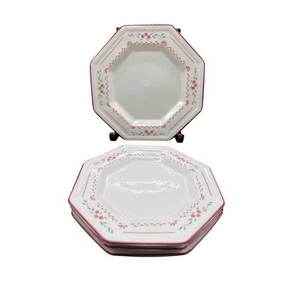 Vintage Johnson Brothers Madison Pattern Appetizer Plates Set of 4 - Picture 1 of 3